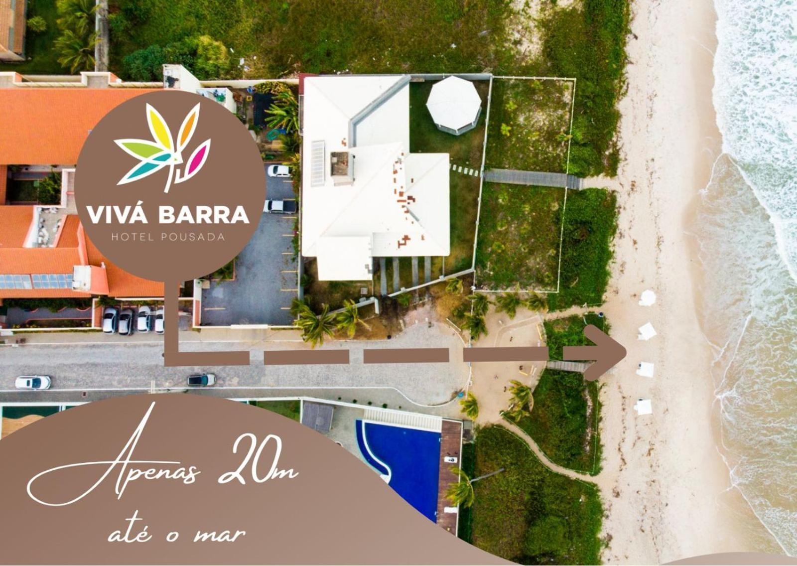Viva Barra Hotel Pousada Barra de Sao Miguel Ngoại thất bức ảnh
