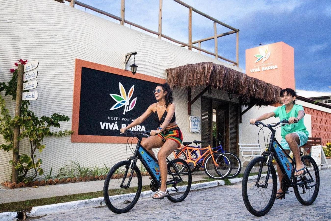 Viva Barra Hotel Pousada Barra de Sao Miguel Ngoại thất bức ảnh